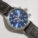 New Replica IWC Big Pilots Spitfire Blue Dial Leather Strap Watch 43mm (8)_th.jpg